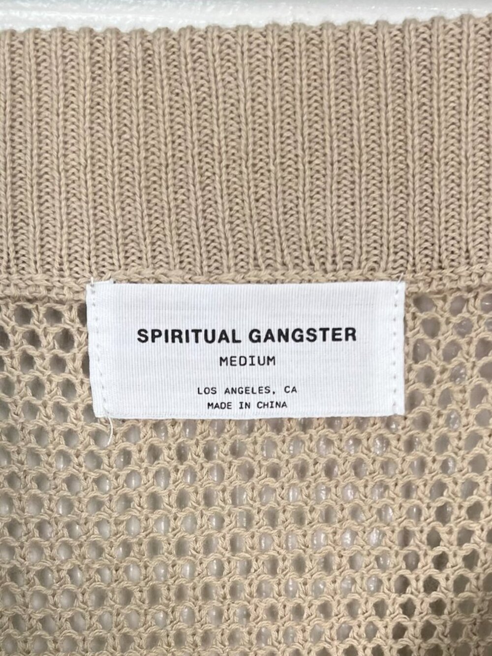 Spiritual Gangster Carmen Crochet Skirt 100% Cotton in Palo Santo Size M NWT - Picture 6 of 7
